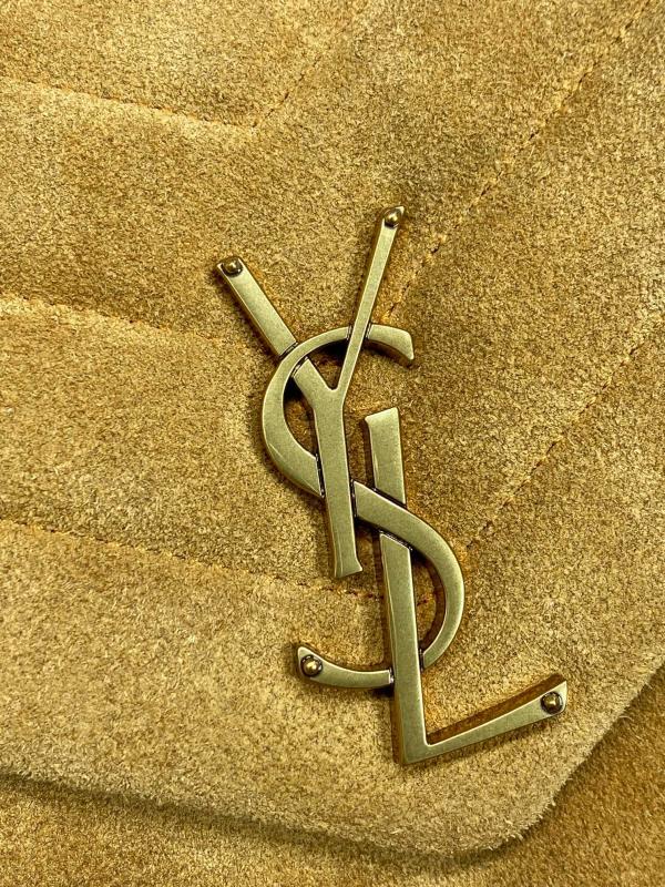 YSL经典麂皮大号长形信封挎包